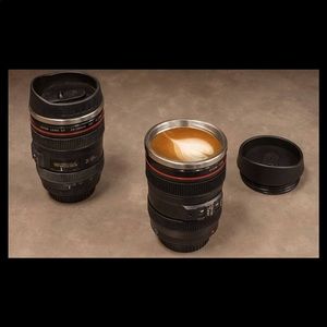 Camera coffee mug w/ lid.  BRAND NEW!!
